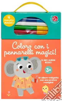 Coloro con i pennarelli magici 3+. Album rosso. Ediz. illustrata. Con pennarelli libro
