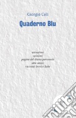 Quaderno blu