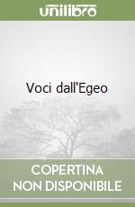 Voci dall'Egeo libro