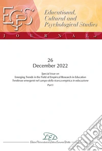 Journal of educational, cultural and psychological studies (ECPS Journal) (2022). Vol. 26 libro