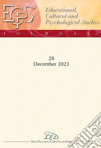 Journal of educational, cultural and psychological studies (ECPS journal) (2023). Vol. 28 libro
