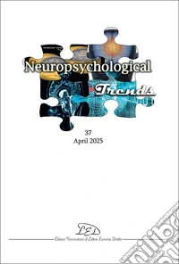 Neuropsychogical Trends (2025). Ediz. bilingue. Vol. 37 libro