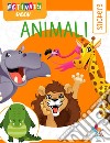 Animali. Activity book. Con adesivi. Ediz. illustrata libro