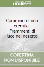 Cammino di una eremita. Frammenti di luce nel deserto libro