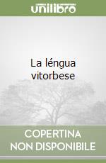 La léngua vitorbese libro