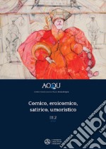 AOQU. Achilles Orlando Quixote Ulysses. Rivista di epica (2022). Vol. 3: Comico, eroicomico, satirico, umoristico libro