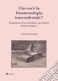 Che cos'è la fenomenologia trascendentale? Fondamenti di un idealismo speculativo fenomenologico