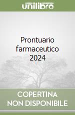 Prontuario farmaceutico 2024 libro