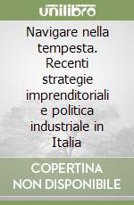 Navigare nella tempesta. Recenti strategie imprenditoriali e politica industriale in Italia