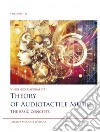 Theory of audiotactile music. The basic concepts libro di Caporaletti Vincenzo