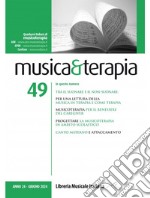 Musica&terapia (2024). Vol. 49 libro