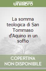 La somma teologica di San Tommaso d'Aquino in un soffio