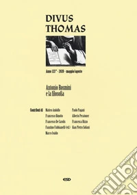 Divus Thomas (2020). Vol. 2: Antonio Rosmini e la filosofia libro