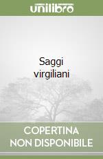 Saggi virgiliani libro