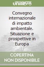 Convegno internazionale di impatto ambientale. Situazione e prospettive in Europa libro