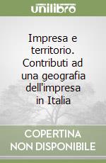 Impresa e territorio. Contributi ad una geografia dell'impresa in Italia libro