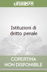 Istituzioni di diritto penale libro