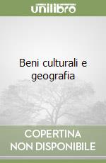 Beni culturali e geografia libro