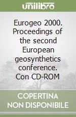 Eurogeo 2000. Proceedings of the second European geosynthetics conference. Con CD-ROM