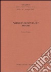 Papers on roman elegy libro