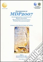 Procedings of MDP2007. International symposium on recent advances in mechanics dynamical systems probability theory libro