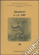 Quaderni del Dipartimento di filologia linguistica e tradizione classica (2009). Vol. 8 libro