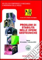 Mir 2010. Problemi di stabilità nelle opere geotecniche. Torino 2010 libro