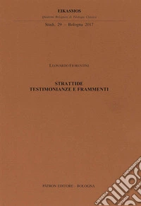 Strattide. Testimonianze e frammenti