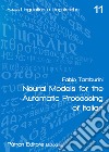 Neural models for the automatic processing of italian libro di Tamburini Fabio