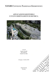 Applicazioni sostenibili e nuovi orientamenti di ricerca libro