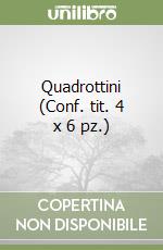 Quadrottini (Conf. tit. 4 x 6 pz.) libro