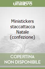 Ministickers staccattacca Natale (confezione) libro