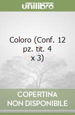 Coloro (Conf. 12 pz. tit. 4 x 3) libro