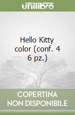 Hello Kitty color (conf. 4 6 pz.) libro