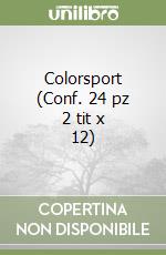 Colorsport (Conf. 24 pz 2 tit x 12) libro