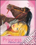 Horses coloring book. Princess Top. Vol. 2 libro