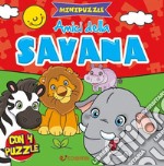 Amici della savana. Minipuzzle libro