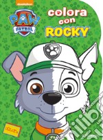 Colora con Rocky. Paw Patrol libro