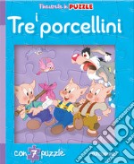 I tre porcellini. Finestrelle in puzzle. Ediz. a colori libro