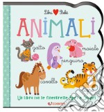 Animali. Un libro con le finestrelle apri e scopri. Libri bebè. Ediz. a colori libro