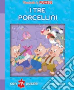 I tre porcellini. Finestrelle in puzzle. Ediz. a colori libro