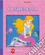 La sirenetta. Finestrelle in puzzle. Ediz. illustrata libro