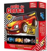 Auto da corsa. Ediz. a colori. Con 3 macchinine libro