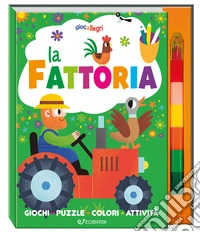 La fattoria. Giocallegri. Ediz. a colori. Con 6 pastelli a cera libro