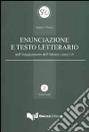 Enunciazione e testo letterario nell'insegnamento dell'italiano come LS libro