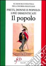 Preti, donne e popolo. I più dimenticati. Il popolo libro