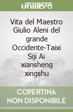 Vita del Maestro Giulio Aleni del grande Occidente-Taixi Siji Ai xiansheng xingshu libro