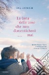 La lista delle cose che non dimenticherò mai libro