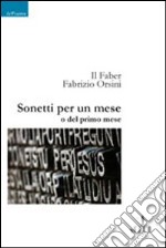 Sonetti per un mese o del primo mese libro