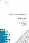 Così cosà libro